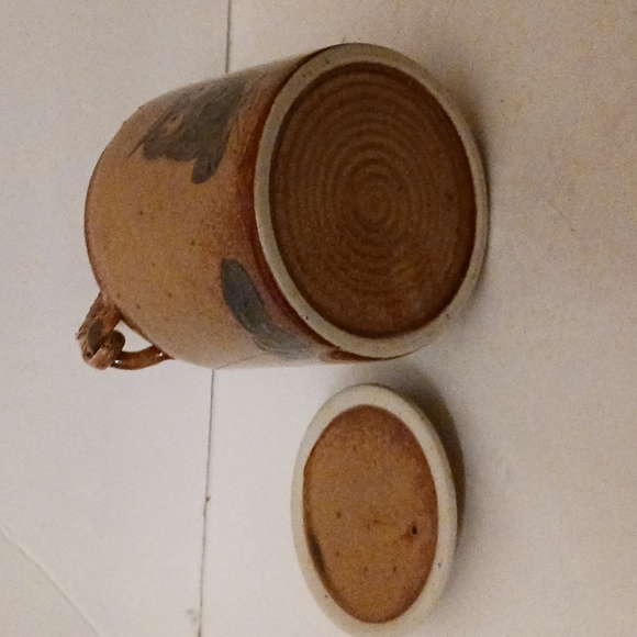 Wony Ltd Owl teapot with bamboo handle and four cups - Picture 6 of 10